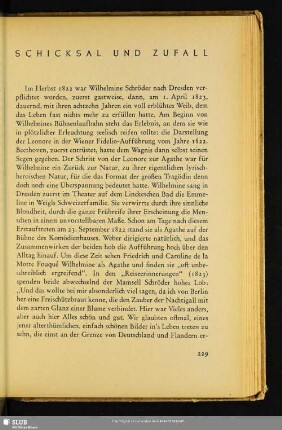Schicksal Und Zufall