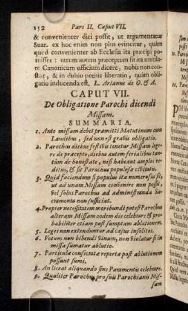 152-160, Caput VII
