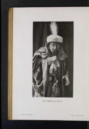 Paul Kalisch als Othello
