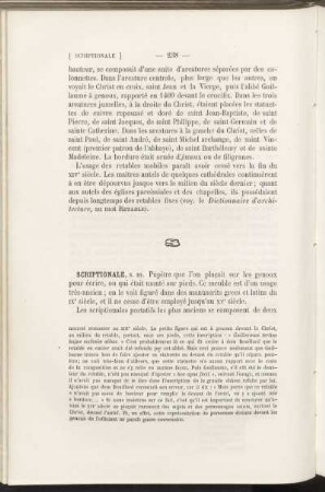 S (Scriptionale - Surtout)