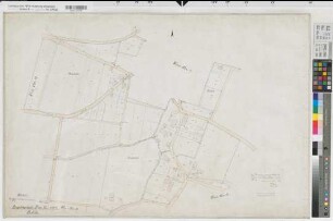 Brochterbeck (Tecklenburg), Zusammenlegung Brochterbeck, Urkarte 2 Flur 16