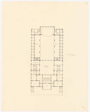 Haus der Freundschaft, Istanbul: Grundriss 1.Obergeschoss