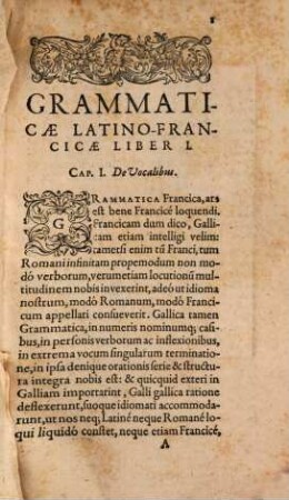 Grammatica Latino-Francica