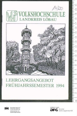 Programm 1. Semester 1994