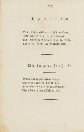 Egalite.