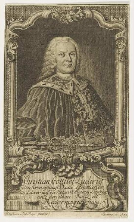 Bildnis des Christian Gottlieb Ludwig