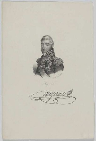 Bildnis des Pierre François Charles d'Augereau