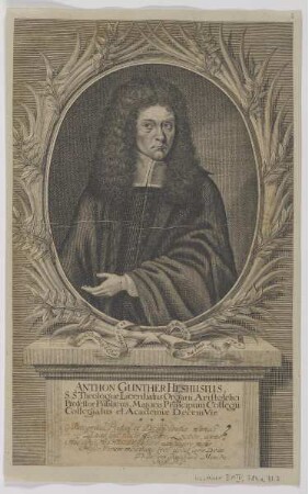 Bildnis des Anthon Gunther Heshusius