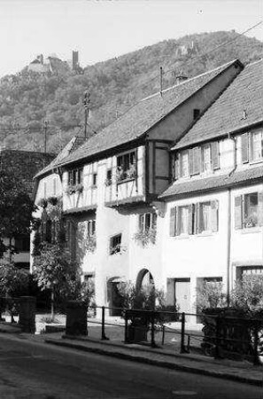 Rappoltsweiler, Ribeauvillé: altes Haus in der oberen Grand Rue