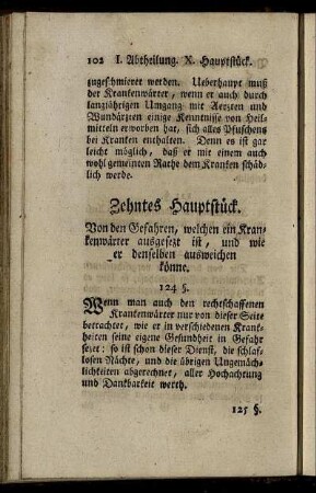 Zehntes Hauptstück.