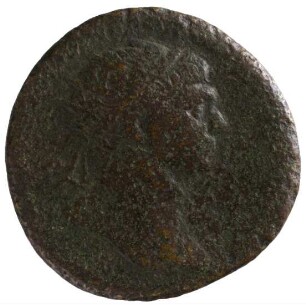 Münze, Dupondius, 114 - 117