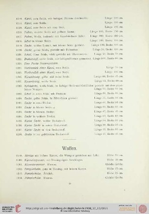Waffen (Nr. 1239-1313)