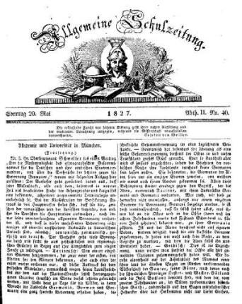 Akademie und Universität in München : (Fortsetzung.)
