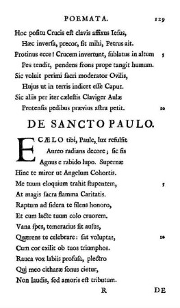 De Sancto Paulo.