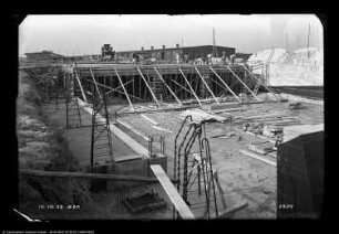 B 90, Betonarbeiten
