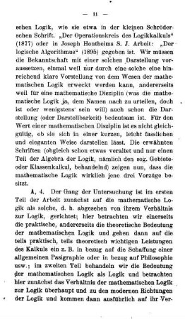 A 4. Darlegung des Gedankengangs und der Hauptergebnisse.