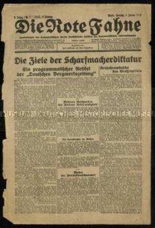 Sozialistische Zeitung. 9. Jahrgang 1926