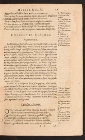 Ecloga IX. Moeris.