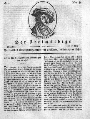Nro. 54, Sonnabend, den 16. März 1811
