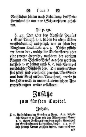 Zusätze zum fünften Capitel.