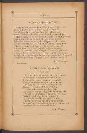 Los cóndores : (Soneto)