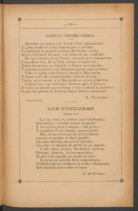 Los cóndores : (Soneto)