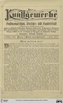 1. Oktober 1890