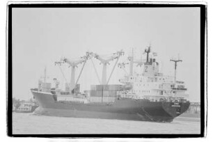 Dirk (1984), Frachtschiff, Zeppenfeld, Bremen, Singapur, Bau-Nr. 449/1449