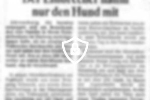 Der Einbrecher nahm nur [Name maskiert] mit