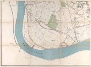Plan der Stadt Düsseldorf