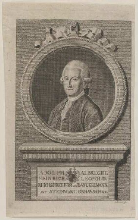 Bildnis des Adolph Albrecht Heinrich Leopold von Danckelmann
