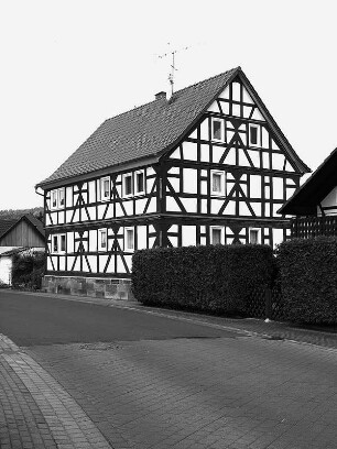 Fachwerkhaus; Wartenberg, Am Mühlgraben 8