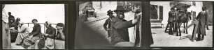 Kodak-Filmstreifen mit zwei Fotos und ein Einzelfoto (unbekannter Aufnahmeort)