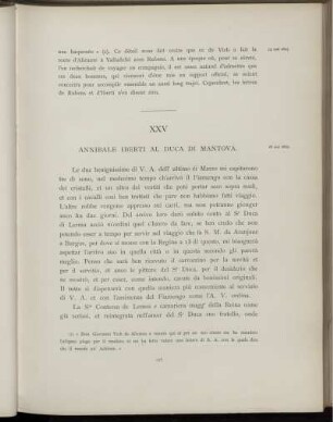 XXV. Annibal Iberti au duc de Mantoue. Valladolid, 16 mai 1603
