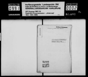 Holzer, Moritz Israel, Fabrikant und dessen Ehefrau Hermine Sara geb. Kilsheimer in Pforzheim Käufer: Adolf Maurer, Kaufmann und dessen Ehefrau Lore geb. Schmidt in Pforzheim Lagerbuch-Nr. 6204 Pforzheim