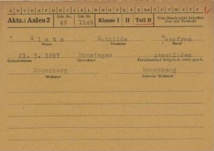 Glatz, Mathilde