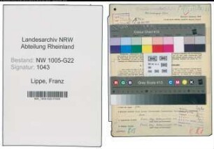 Entnazifizierung Franz Lippe , geb. 29.04.1907 (Ingenieur)