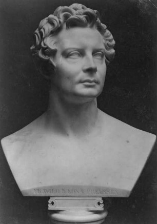 Büste des Kronprinzen Friedrich Wilhelm von Preußen
