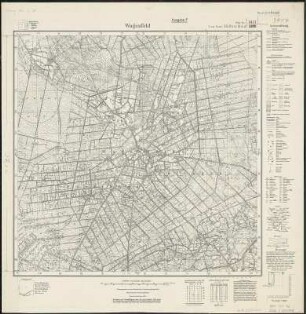 Meßtischblatt 1808, neue Nr. 3417 : Wagenfeld, 1938 : Wagenfeld. - Hrsg 1899, einz. Nachtr. 1938. - 1:25000. - [Berlin]: Reichsamt für Landesaufnahme, 1938. - 1 Kt.