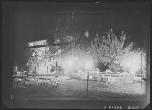 Schmannewitz. Villa Olga - Winter Nachtaufnahme