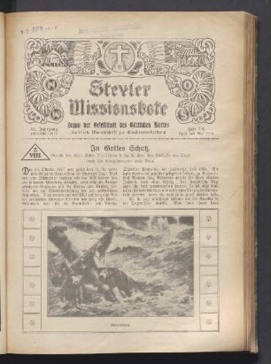 Heft 7/8. April und Mai 1918
