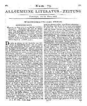 [Sammelrezension zweier Hessischer Staats- und Adreßkalender] Rezensiert werden: 1. Kur-Hessischer Staats- und Adress-Kalender. Auf das Jahr 1806. Kassel: Waisenhaus 1806 2. Landgräflich-hessischer Staats- und Adreß-Kalender. Auf das Jahr 1806. Darmstadt: Wittich 1806