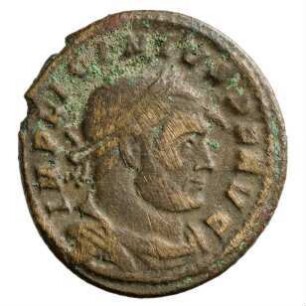 Münze, Follis, 313 - 315 n. Chr.