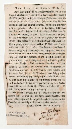 Notizzettel und Publikationsfragmente zur Metallurgie, zur Astronomie, zur Ozeanographie und zum Magnetismus