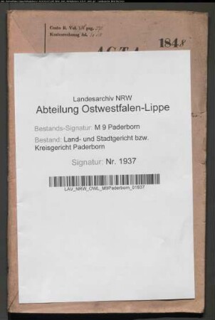 Erblasser: Liencke, Angela: