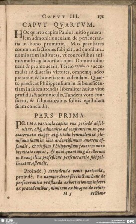 Caput Quartum