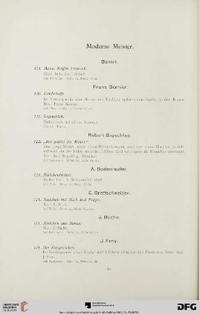 Moderne Meister (Nr. 119-167)