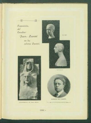 Escultor Juan Zuretti [Fotografía]
