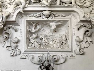 Mysterien des Rosenkranzes und allegorische Figuren, Der schmerzensreiche Rosenkranz