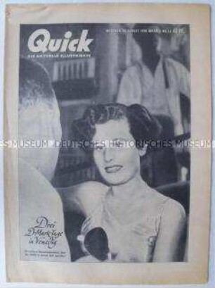Wochenzeitschrift "Quick" u.a. über den Korea-Krieg